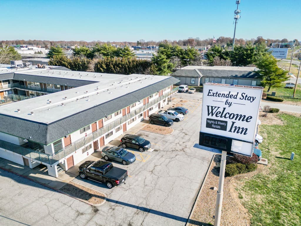 Exterior of Extended Stay by Welcome Inn in Blue Springs, MO